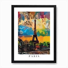 Paris Eiffel Tower Art Print