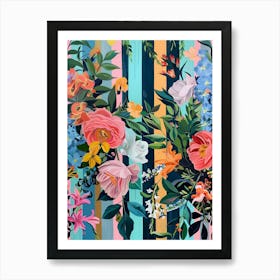 'Floral Garden' Art Print