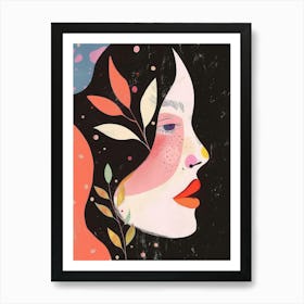 Portrait Of A Woman 308 Art Print