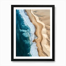 Sand Dunes Art Print