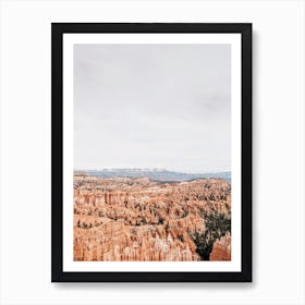 Red Rock Utah Desert Art Print