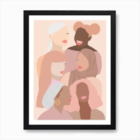 International Women Art Print