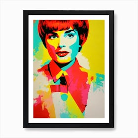 Lee Grant Colourful Pop Movies Art Movies Art Print