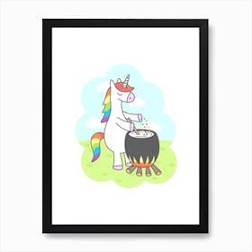 Unicorn Potion Art Print