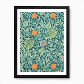 Atemoya1 Vintage Botanical Fruit Art Print