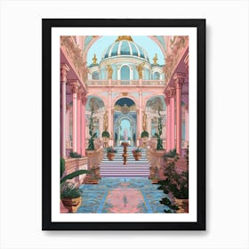 Royal Palace Of Caserta, Italy Art Print