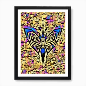 Butterfly Moth 2 Art Print
