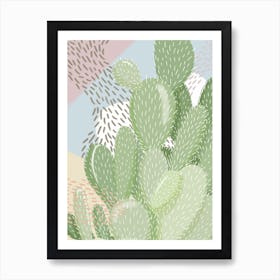 Emily Series Cactus Art Print