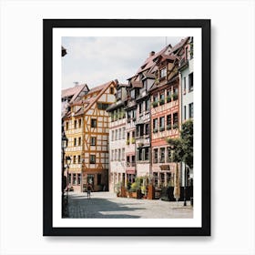 Germany City Buildings Art Print