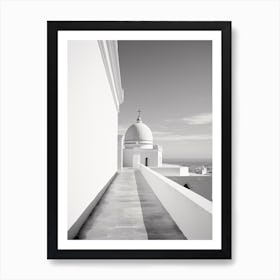 Cadiz, Spain, Black And White Photography 2 Art Print