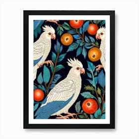 Cockatoos Art Print