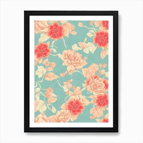 Floral Pattern Art Print