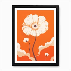 Poppies In The Sky Art Print