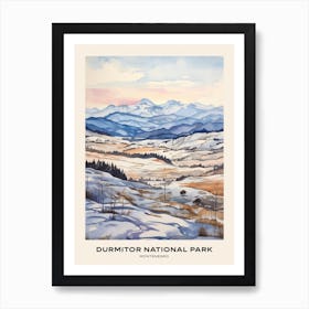 Durmitor National Park Montenegro 3 Poster Art Print