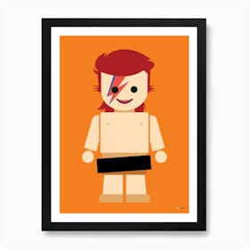 Toy David Bowie Art Print