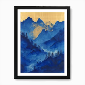 Chinese Mountains 39 Art Print