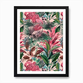 Tropical Garden 15 Art Print