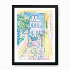 Doors And Gates Collection San Juan, Puerto Rico 3 Art Print