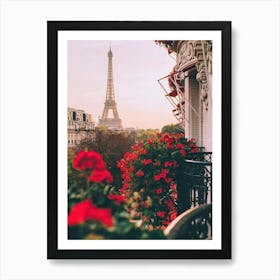 Paris Eiffel Tower 12 Art Print