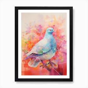 Pidgeon Geometric 1 Art Print