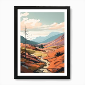 The Great Glen Way Scotland 8 Hiking Trail Landscape Art Print