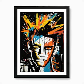 Punk, Splatter Art Art Print