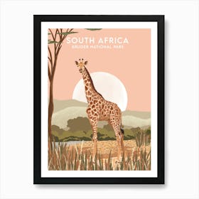 South Africa Kruger National Park Safari Art Print