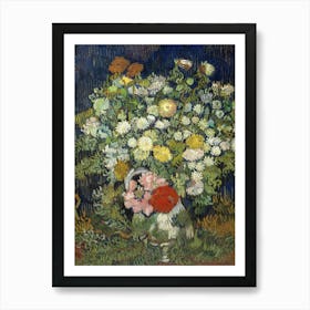 Bouquet Of Flowers Art Print