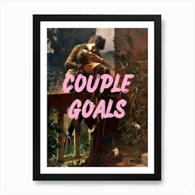 Couple Goals Art Print