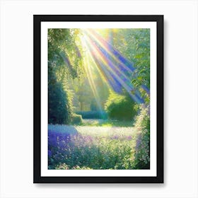 Hidcote Manor Garden, United Kingdom Classic Painting Art Print