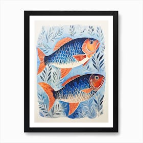 Two Fish 1 Art Print