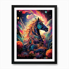 Horse In The Sky 1 Art Print