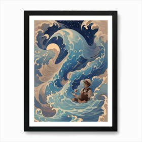 Great Wave 3 Art Print