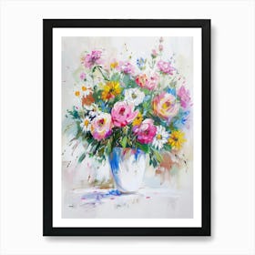 Flowers In A Vase 70 Art Print