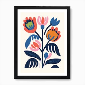 Floral Print 9 Art Print