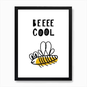 Bee Cool Pop Art Print