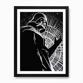 Darth Vader Star Wars movie 12 Art Print