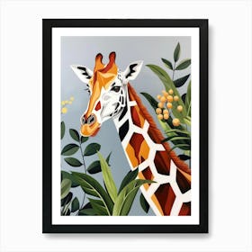 Giraffe 162 Art Print