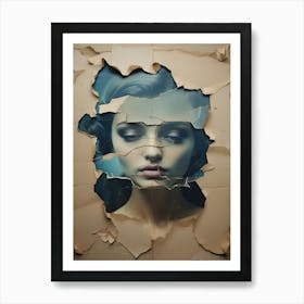 Portrait Of A Woman 7 Art Print