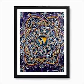 Crown Chakra Art Print