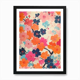 Great Japan Hokusai Japanese Floral 19 Art Print