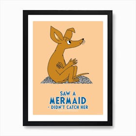 The Moomin Collection Mermaid Art Print