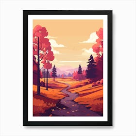 Autumn Landscape 5 Art Print