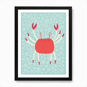 Dancing Crab Art Print