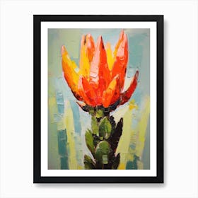 Cactus Painting Bishops 1 Art Print