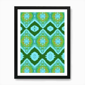 Abstract Kaleidoscope 1 Art Print