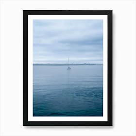 Sailboat On The Water Art Print