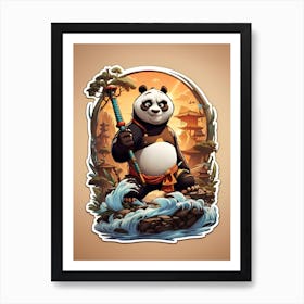 Panda Bear 4 Art Print