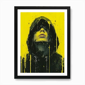 Girl In Yellow Art Print