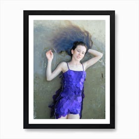 Marmaid girl Art Print